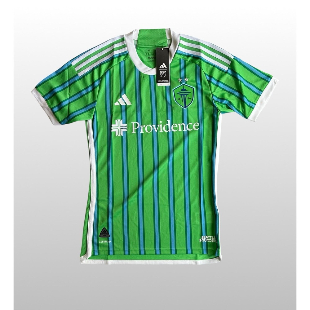 Adidas Seattle Sounders 24/25 Authentic Home Jersey Men's Size XS Providence